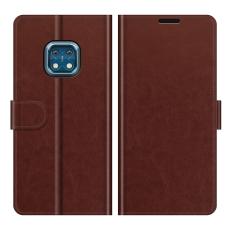 Nokia XR20 Fodral Crazy Horse Läder Brun
