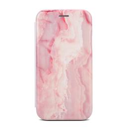 iPhone X/Xs Plånboksfodral - Marble Pink