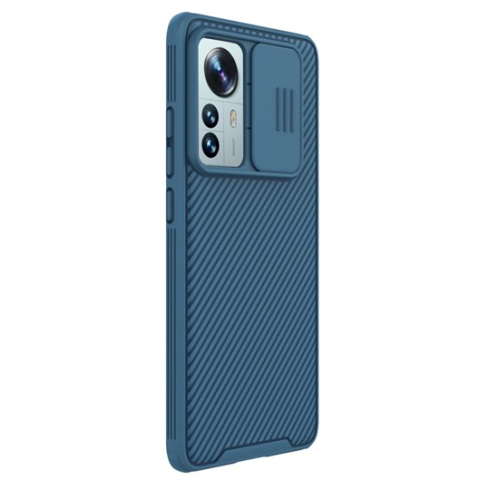 Bild 2, NILLKIN Xiaomi 12 Pro Skal CamShield Pro Blå