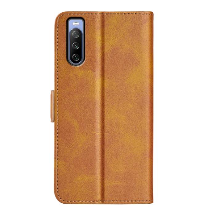 Bild 3, Sony Xperia 10 IV Fodral Magnetisk Stängning Brun