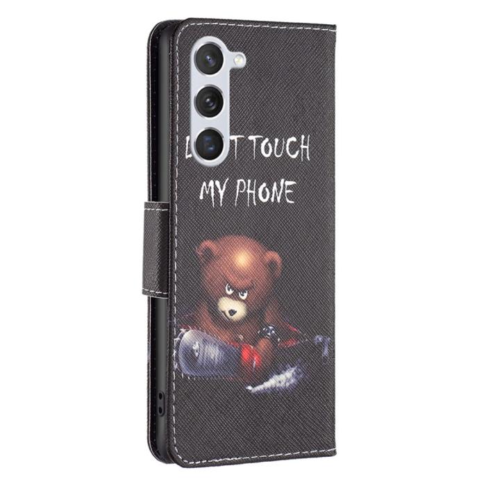 Bild 5, Samsung Galaxy S24 Fodral Med Tryck Dont Touch Bear