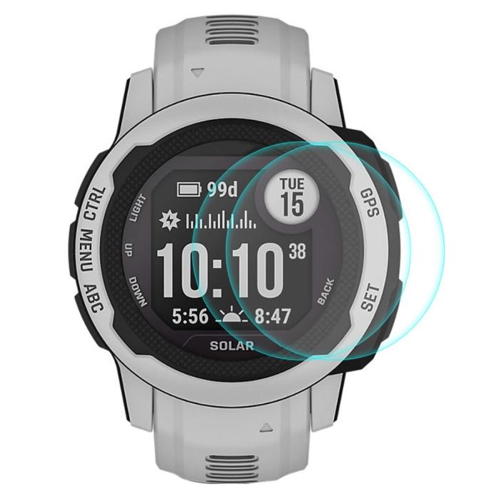 Bild 1, ENKAY Garmin Instinct 2 2-PACK Skärmskydd Härdat Glas