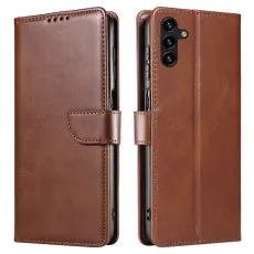 Samsung Galaxy S26 Fodral L&auml;der Brun
