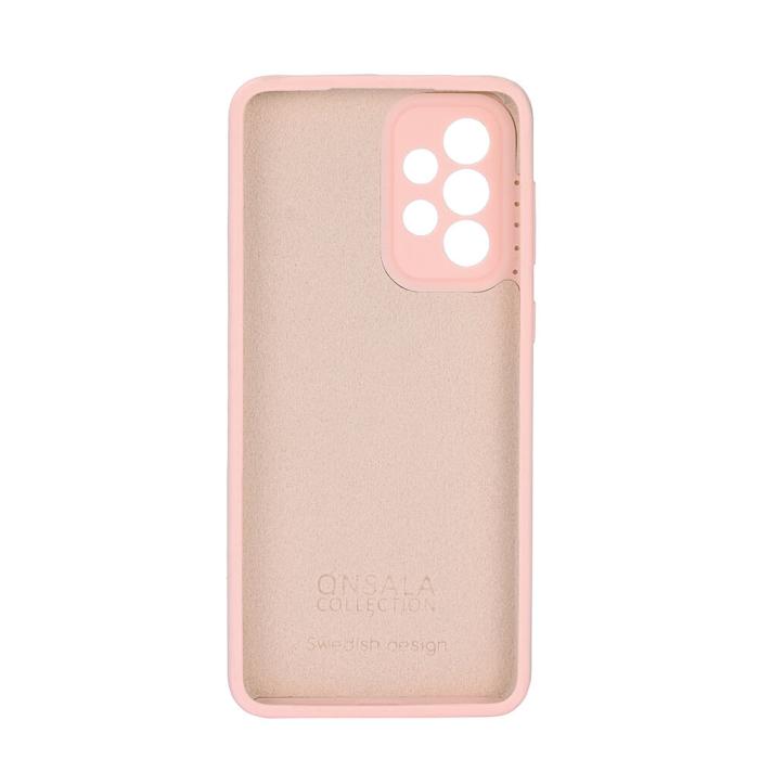 Bild 3, ONSALA Samsung Galaxy A03 Mobilskal Silikon Kritrosa