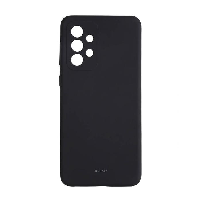 Bild 1, ONSALA Samsung Galaxy A33 Mobilskal Silikon Svart