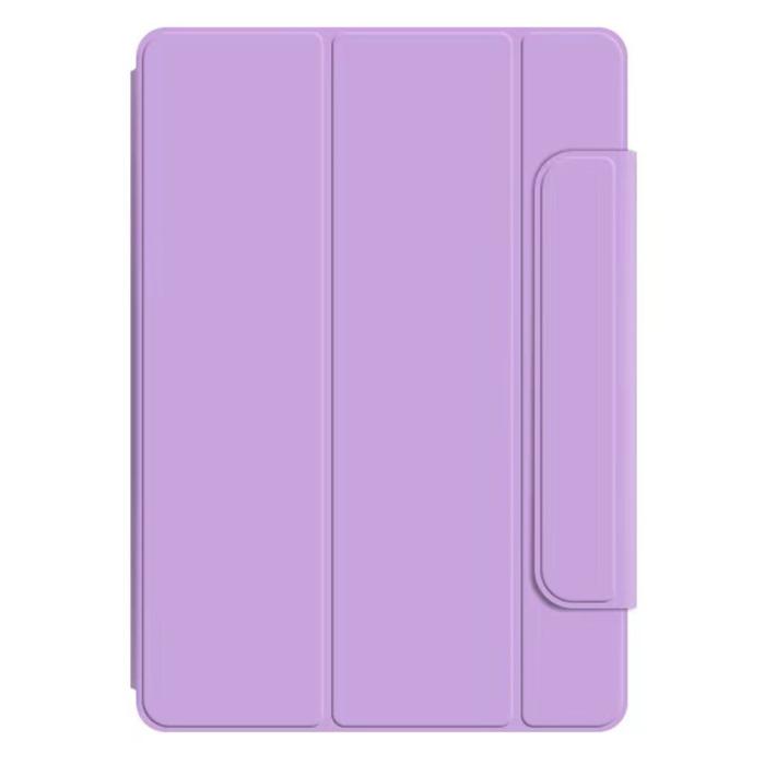 Bild 3, Google Pixel Tablet Fodral 2in1 Magnet Tri-Fold Lila