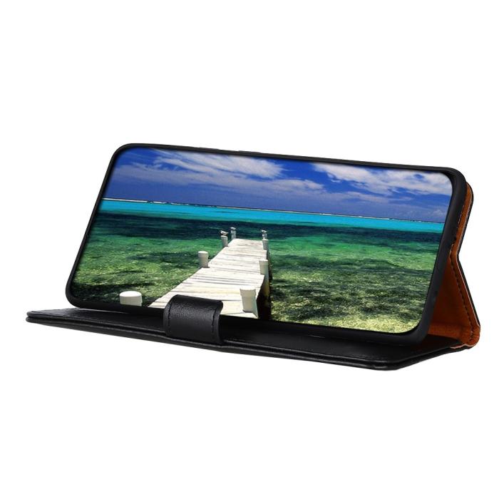 Bild 5, KHAZNEH Samsung Galaxy A04s / A13 5G Fodral Läder Svart