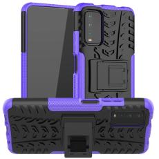 Xiaomi Redmi 9T - Ultimata Stöttåliga Skalet med Stöd - Lila