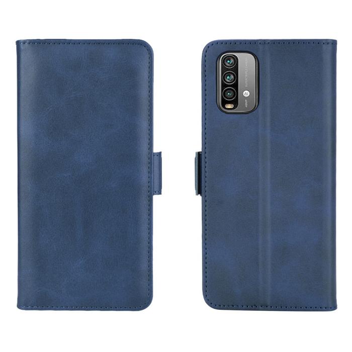 Bild 2, Xiaomi Redmi 9T - Fodral Med Magnetisk Stängning - Blå