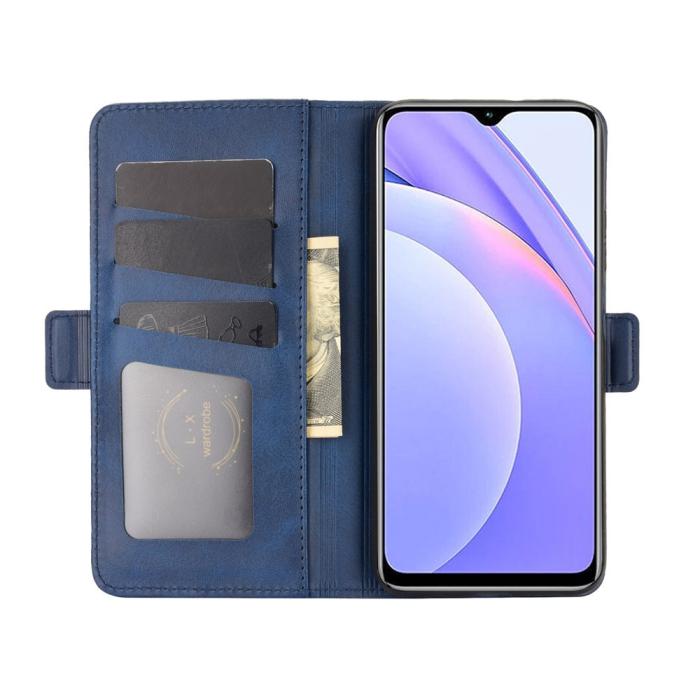 Bild 4, Xiaomi Redmi 9T - Fodral Med Magnetisk Stängning - Blå