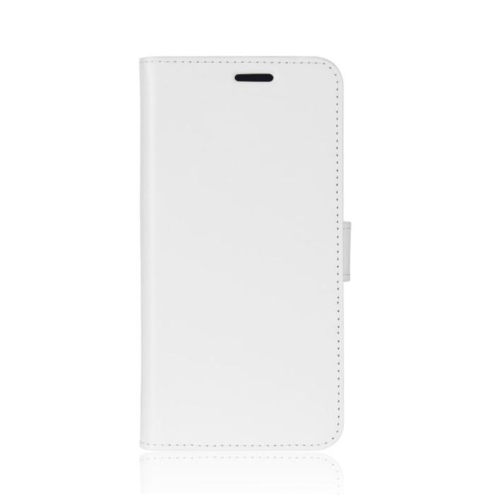 Bild 3, Xiaomi Redmi 9T - Crazy Horse Läder Fodral - Vit