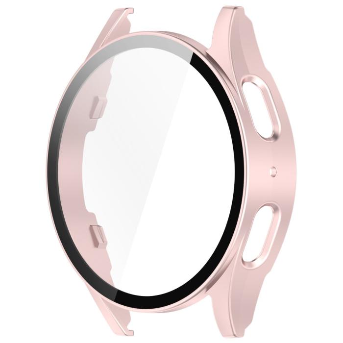 Bild 2, Galaxy Watch 7 40 mm Skal Med Skärmskydd Ljus Rosa