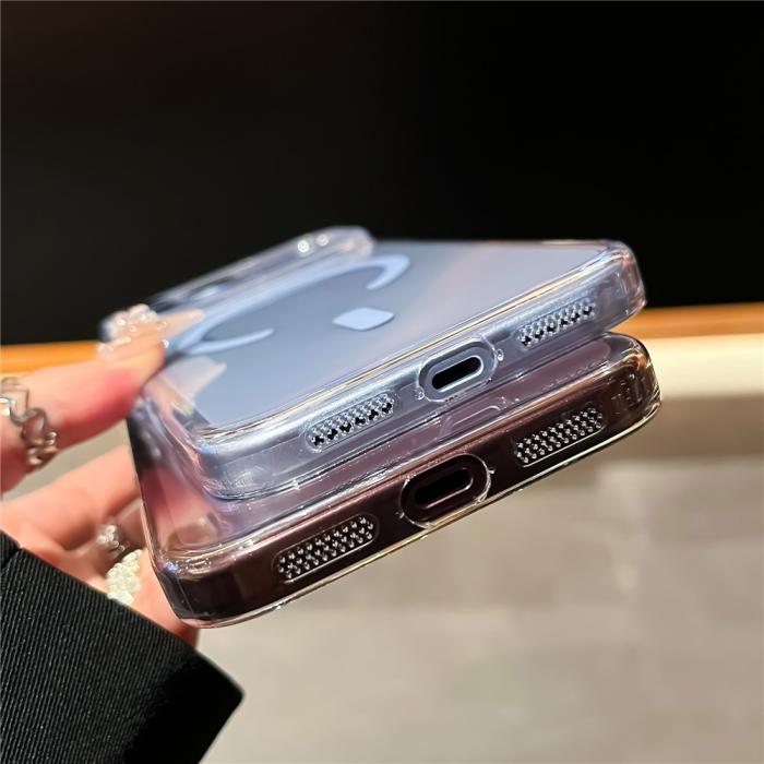 Bild 5, iPhone 18 Pro / 17 Pro Skal MagSafe Transparent/ Lila