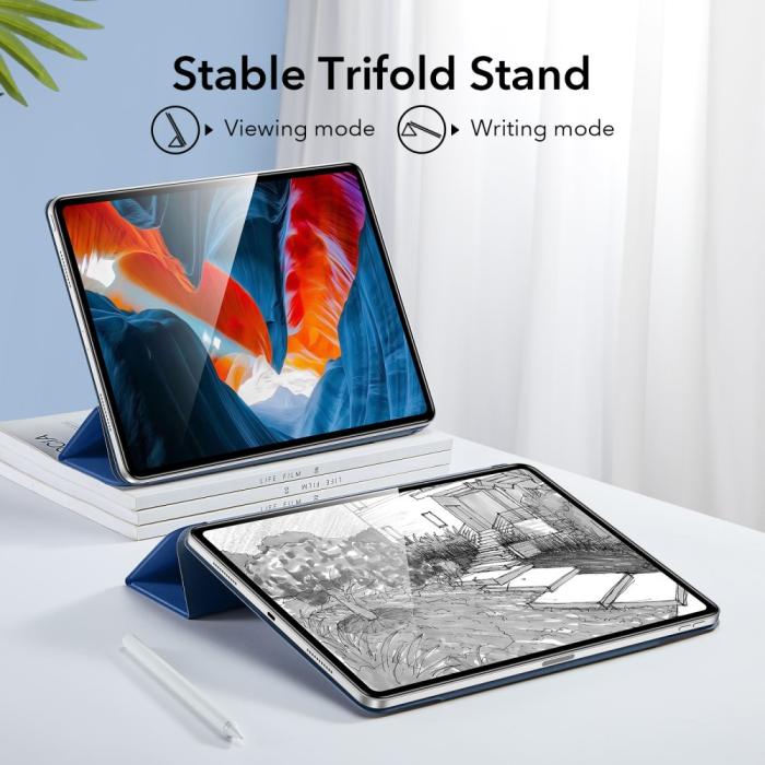 Bild 6, ESR 2in1 Magnetiskt Fodral För iPad Pro 12.9 2020/2021/2022 Blå