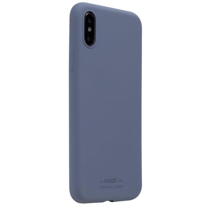 Bild 2, holdit iPhone X/Xs Mobilskal Silikon Pacific Blue