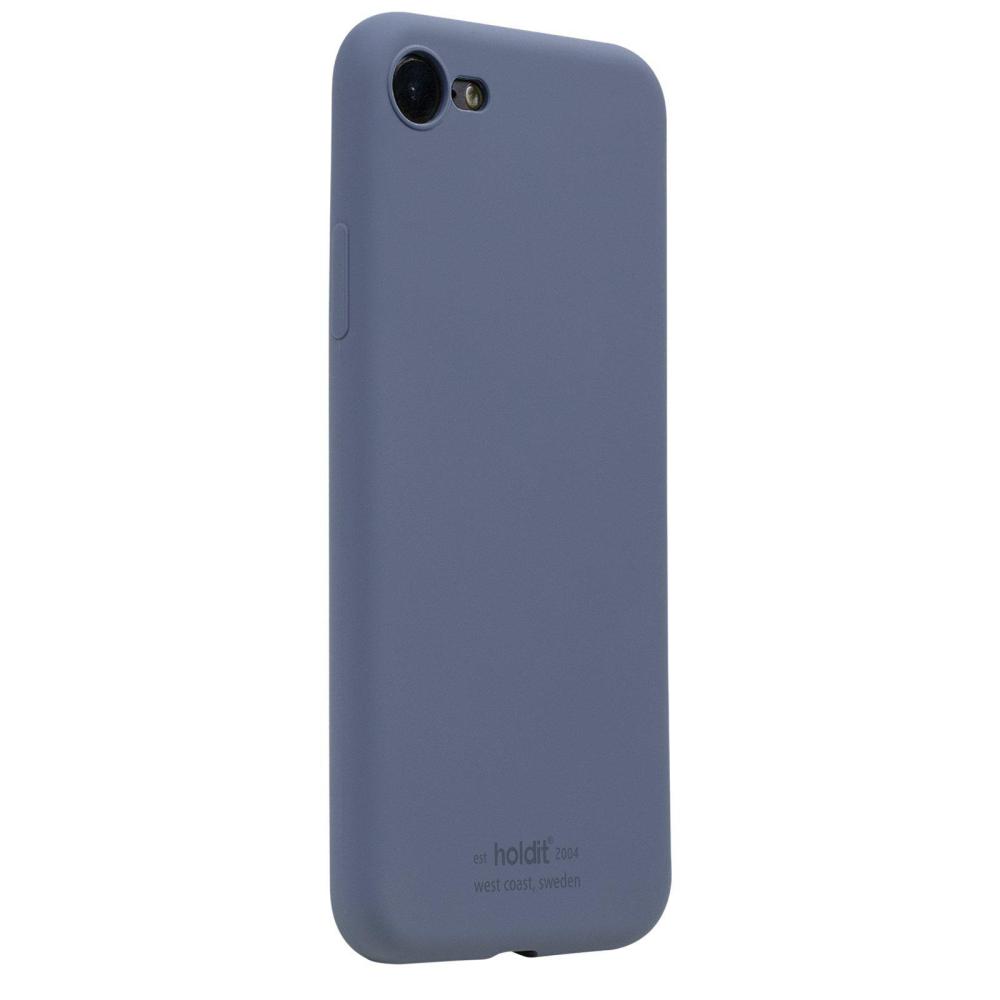 holdit iPhone 7/8/SE Mobilskal Silikon Pacific Blue