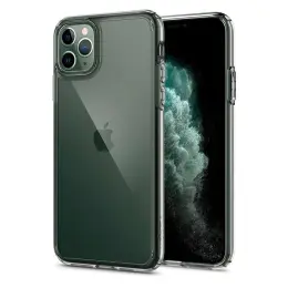 Spigen iPhone 11 Pro Max Skal Ultra Hybrid Crystal Clear