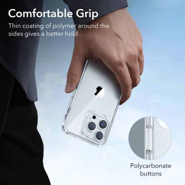 Bild 5, ESR iPhone 14 Pro Skal Krystec Transparent