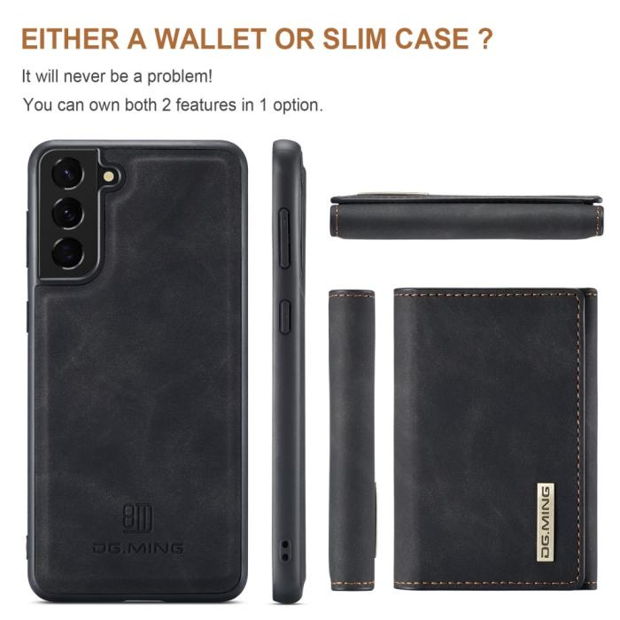 Bild 6, DG.MING Samsung Galaxy S22 Plus Skal 2in1 Magnetisk Avtagbart Kortfack