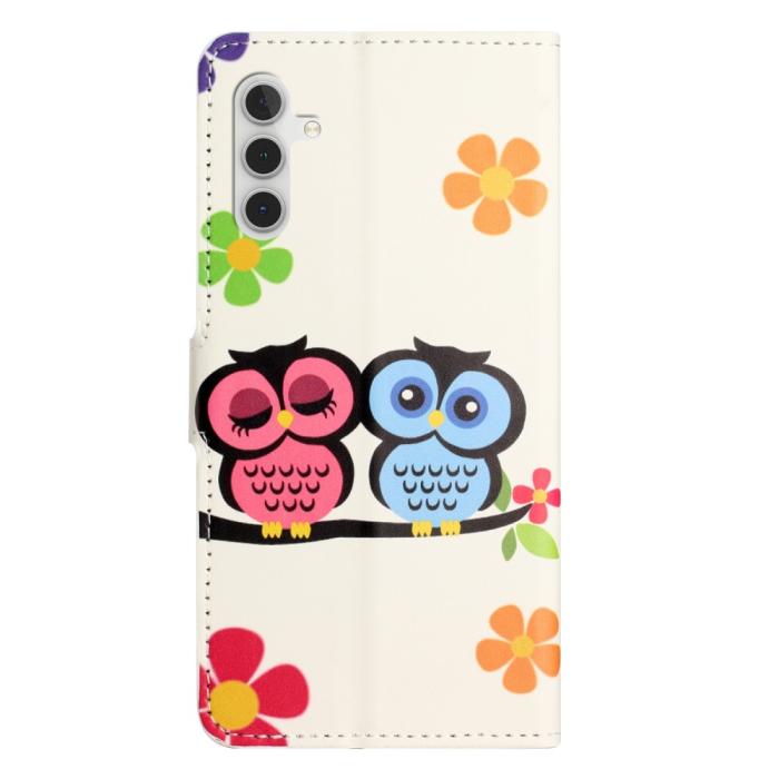 Bild 6, Samsung Galaxy A35 5G Fodral Med Tryck Ugglor