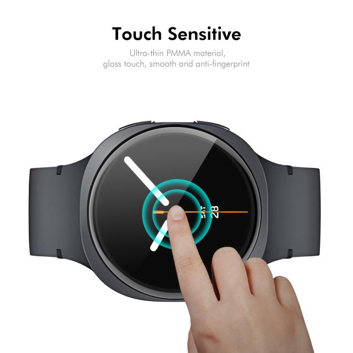 Bild 4, ENKAY Galaxy Watch 8 44 mm 2-PACK Skärmskydd Heltäckande