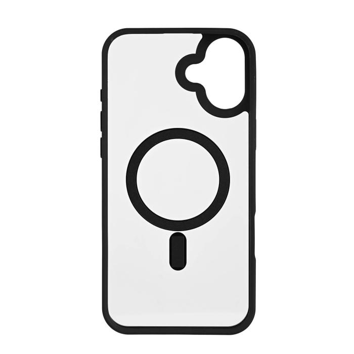 Bild 2, Onsala iPhone 16 Plus Mobilskal Bumper MagSafe Svart/Transparent