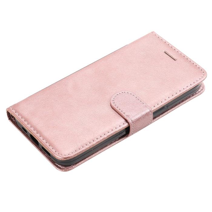 Bild 5, Samsung Galaxy S23 FE Fodral Solid Läder Roséguld
