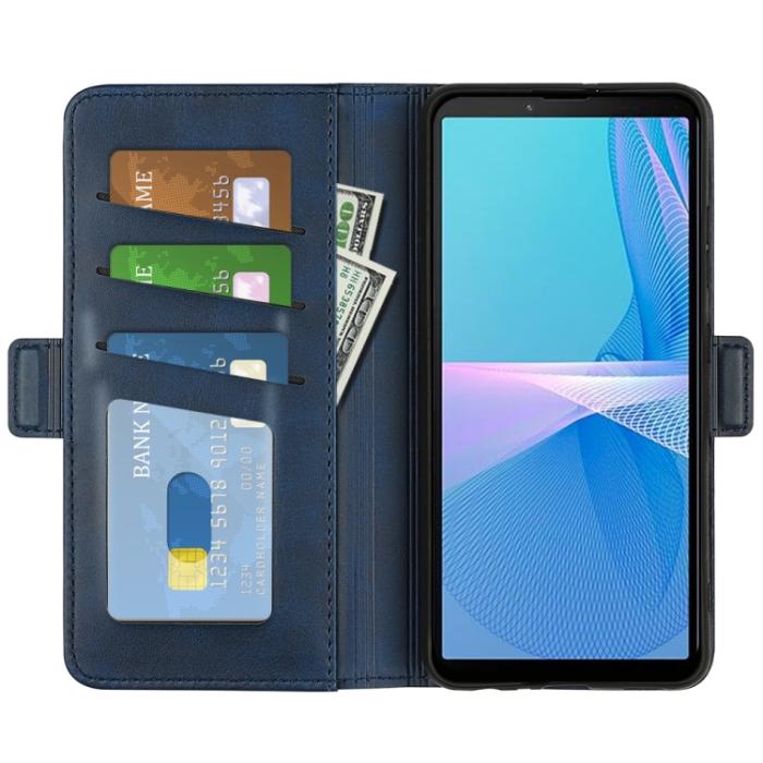 Bild 4, Sony Xperia 10 IV Fodral Magnetisk Stängning Blå
