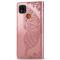 Xiaomi Redmi 9C Fodral Butterfly Roséguld