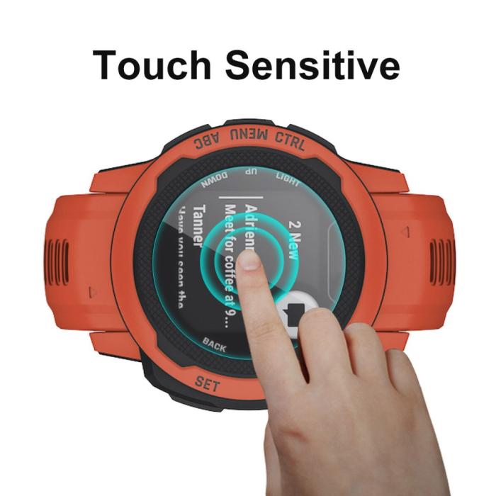 Bild 3, ENKAY Garmin Instinct 2 2-PACK Skärmskydd Härdat Glas
