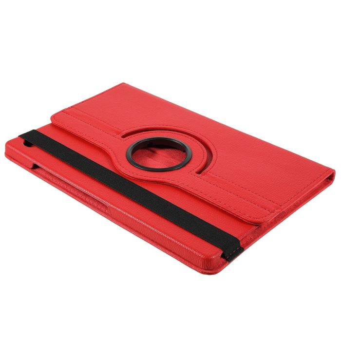 Bild 6, Samsung Galaxy Tab A8 10.5 (2021) Fodral 360° Rotation Röd
