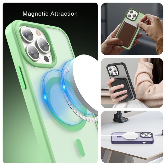 Bild 6, ColorPop iPhone 13 Pro Skal CH MagSafe Matt Ljus Lila