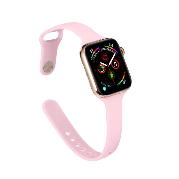 Bild 5, Silikon Armband Apple Watch 41/40/38 mm - Rosa