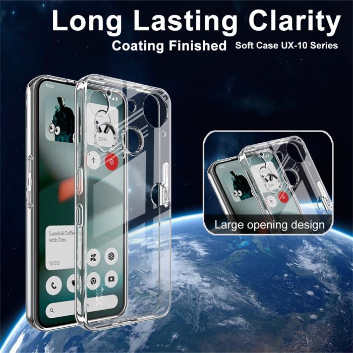 Bild 3, IMAK Nothing Phone 3 Skal Soft TPU Transparent