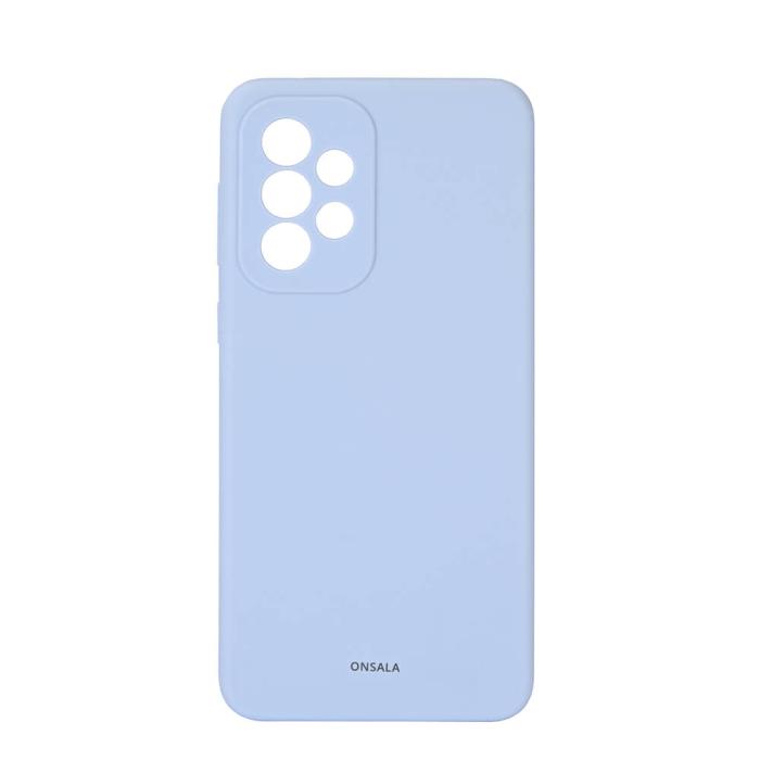 Bild 1, ONSALA Samsung Galaxy A33 5G Mobilskal Silikon Ljus Blå