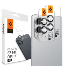Spigen Galaxy S25 Edge 2-PACK Linsskydd GLAS.tR "Ez Fit" Svart