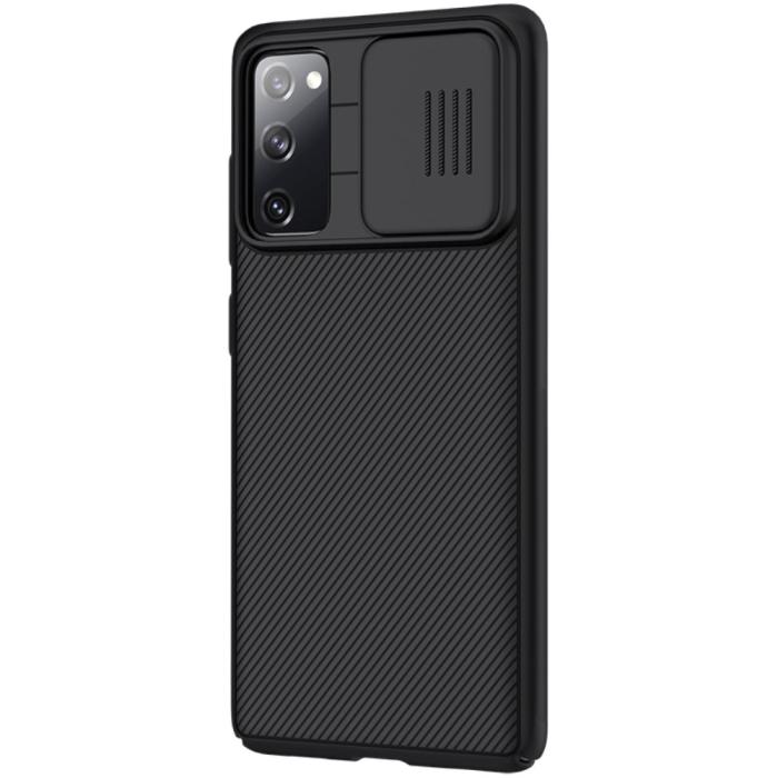 Bild 4, Samsung Galaxy S20 FE - NILLKIN CamShield Pro Skal - Svart