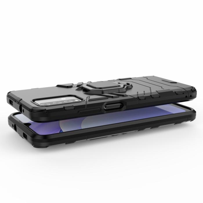 Bild 5, Xiaomi Redmi 9T - Hybrid Ring Skal - Svart