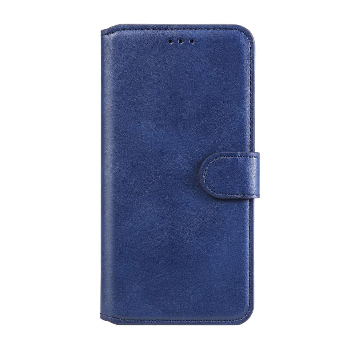 Bild 2, Xiaomi Redmi 9T - Solid Läder Fodral - Blå