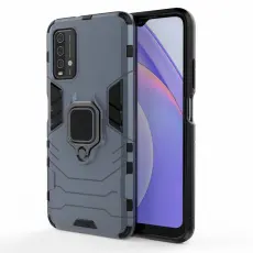 Xiaomi Redmi 9T - Hybrid Ring Skal - Bl&aring;