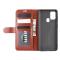 Samsung Galaxy A21s - Crazy Horse Plånboksfodral - Brun