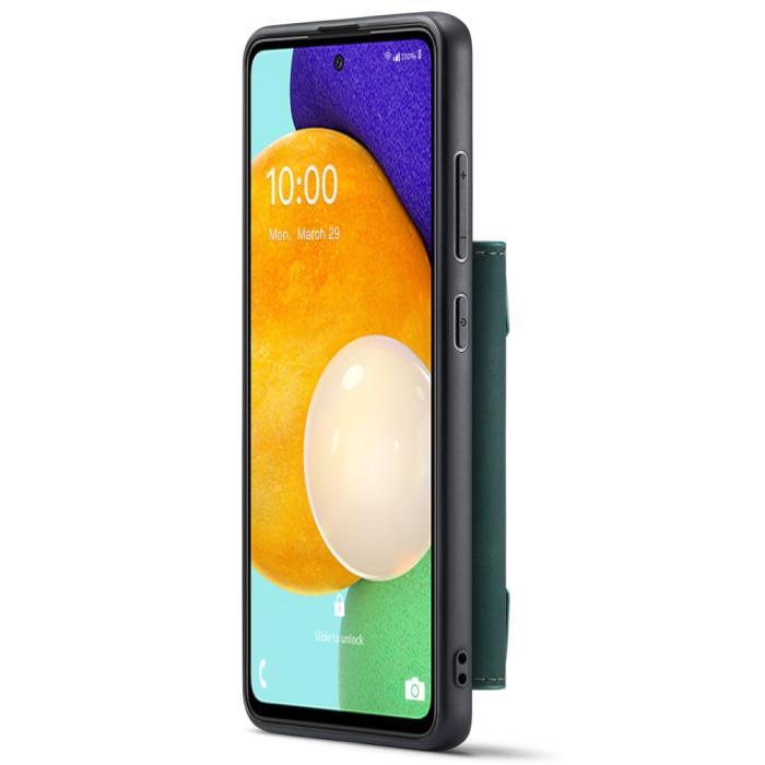 Bild 3, DG.MING Samsung Galaxy A53 5G Skal Avtagbart Fodral Grön