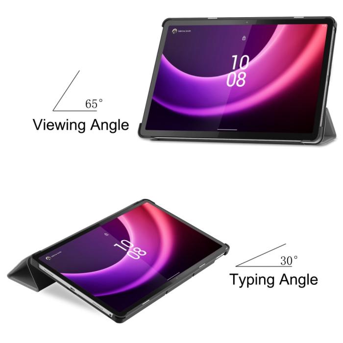 Bild 5, Lenovo Tab P11 Gen 2 Fodral Tri-Fold Grå