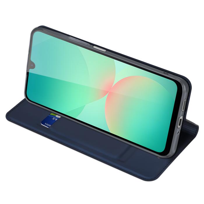 Bild 4, DUX DUCIS Samsung Galaxy A27 5G Fodral Skin Pro Läder Blå
