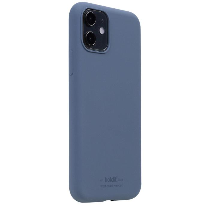 Bild 2, holdit iPhone 11/XR Mobilskal Silikon Pacific Blue