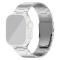 Apple Watch 42/44/45/49 Klockarmband Metall Silver