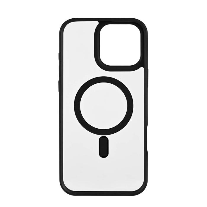Bild 2, Onsala iPhone 16 Pro Max Mobilskal Bumper MagSafe Svart/Transparent