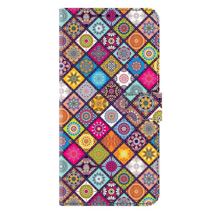 Bild 5, Samsung Galaxy S25 Fodral Tryckta Mandala Blommor