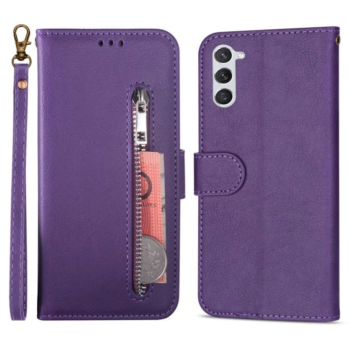 Bild 1, Samsung Galaxy S23 Plus Fodral Multifunktionell Lila