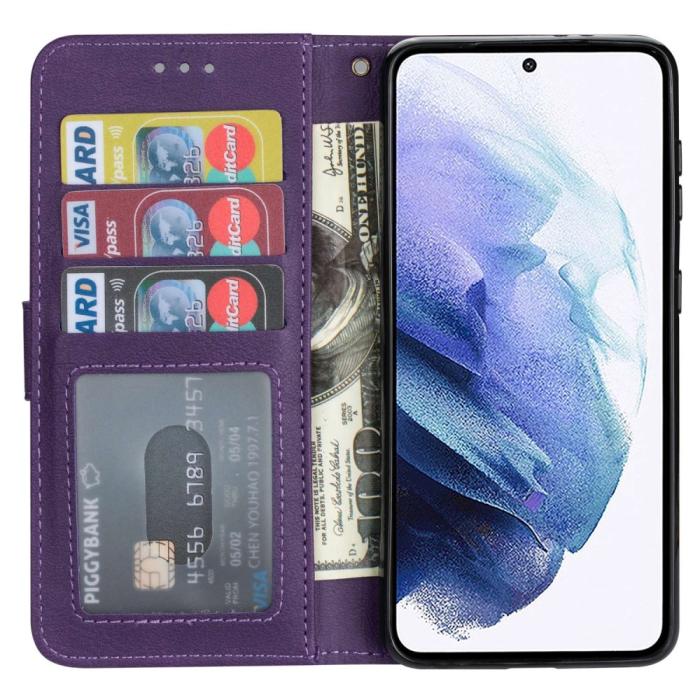 Bild 2, Samsung Galaxy S23 Plus Fodral Multifunktionell Lila